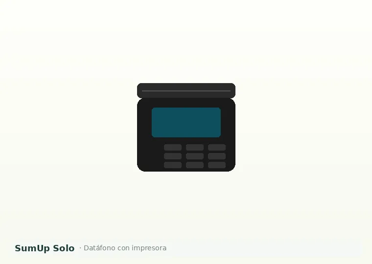 Imagen de producto para Datáfono SumUp Solo con impresora